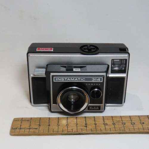 Kodak Instamatic 314 in original box and with carry case