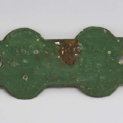 WW2 1945 Orange Free State 4W tax tag - Number unclear