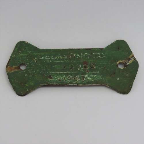 1947 Orange Free State tax tag - #10980