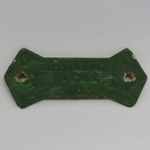 1948 Orange Free State 4W tax tag - #11954