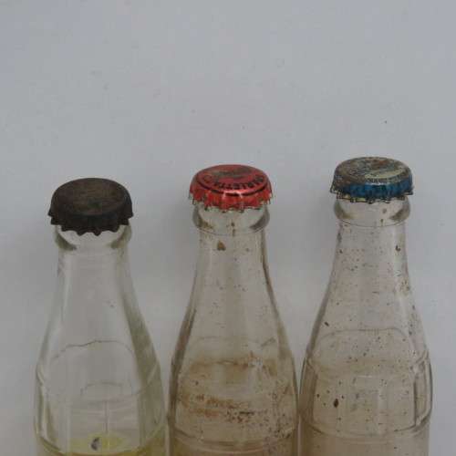 Lot of 3 vintage Sparletta miniature bottles
