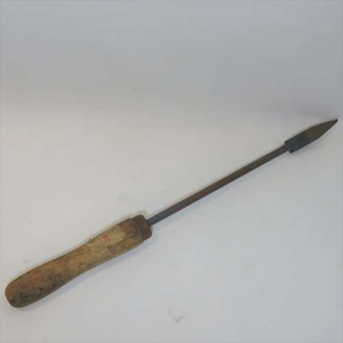 Vintage soldering iron - Small head - Length 41 cm