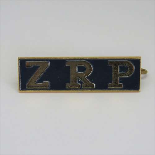 ZRP - Zimbabwe Republic Police shoulder title