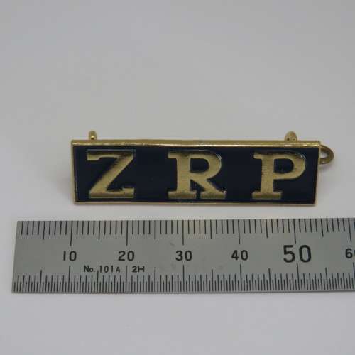 ZRP - Zimbabwe Republic Police shoulder title