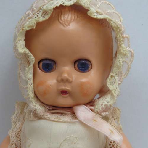 Vintage Celluloid baby doll with closing eyes