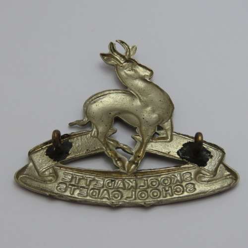 SA School cadets cap badge
