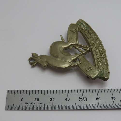 SA School cadets cap badge
