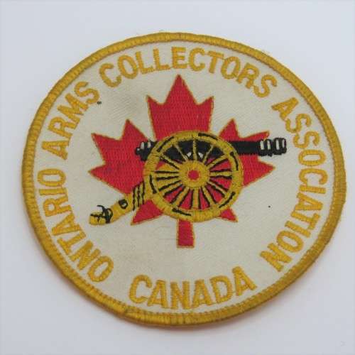 Canada Ontario Arms Collectors Association cloth badge