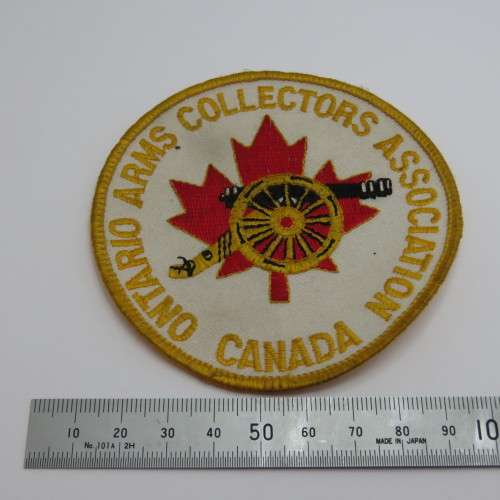 Canada Ontario Arms Collectors Association cloth badge
