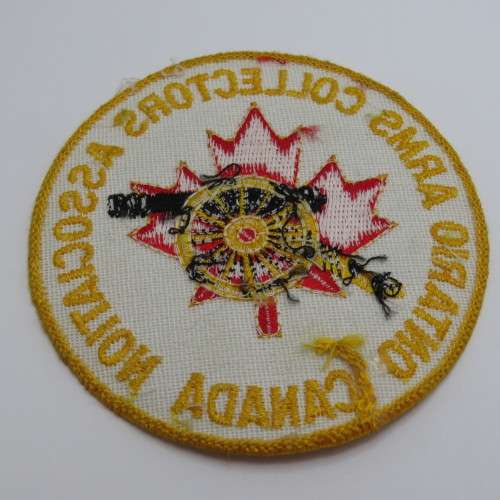 Canada Ontario Arms Collectors Association cloth badge