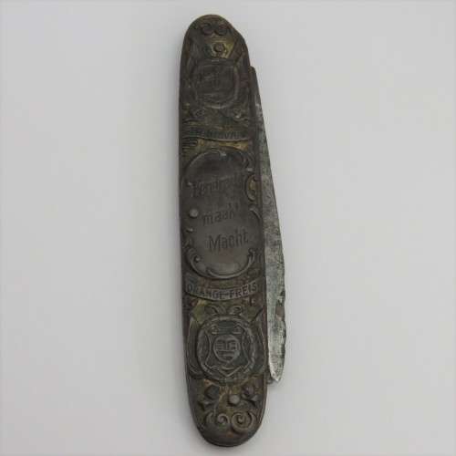 Well used Kruger and De Wet pocket knife