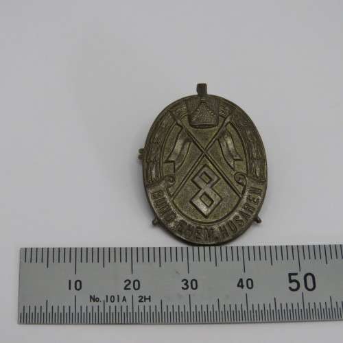 German 8th Federal Former Hussars pin badge