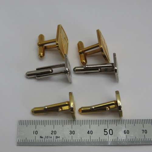 Lot of 3 pairs of vintage cufflinks