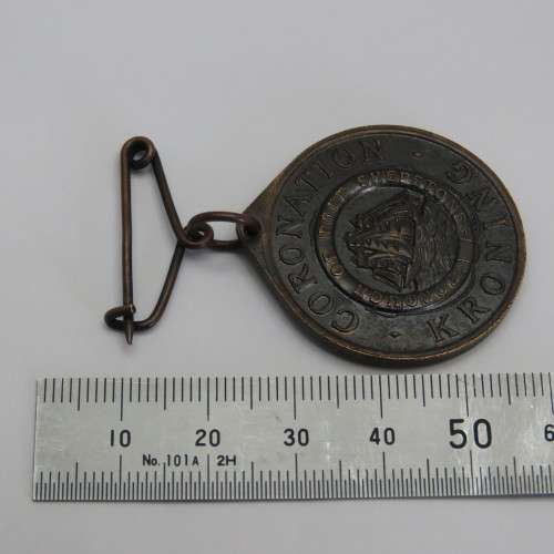 Borough Port Stepstone Coronation 1953 medallion