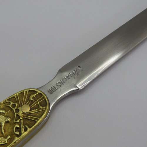 Boer War letter opener - Afskeid Bittereinder - Orange Free State, Transvaal