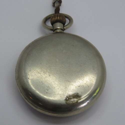 Wolf Bros pocketwatch with fob chain - Not working - Spares only