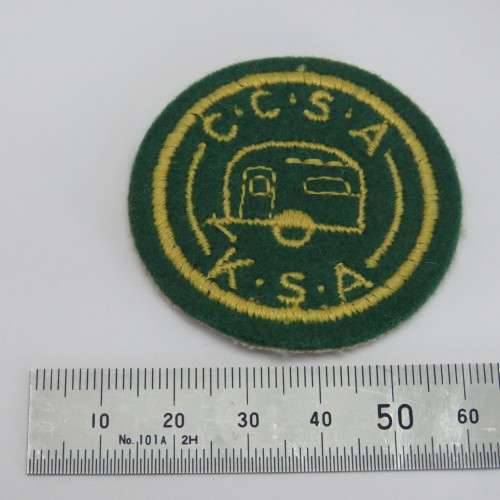 Caravan club of South Africa cloth badge