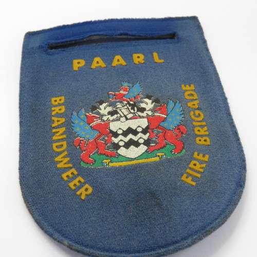 Paarl Fire Brigade cloth flash