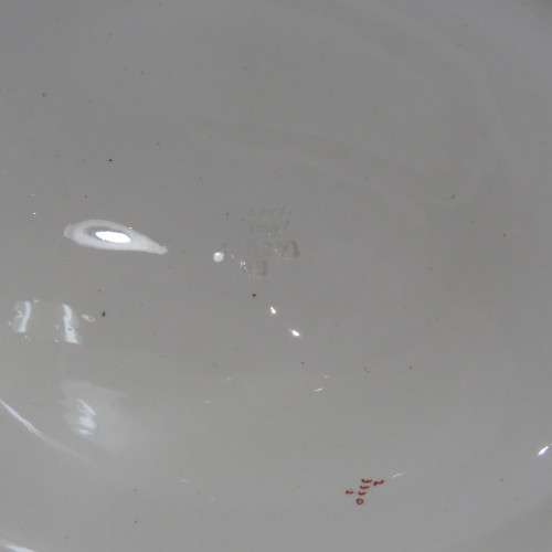 Antique Spode Meadow dish with lid - Small chip inside rim - Beautiful antique piece - 19 x 31 cm