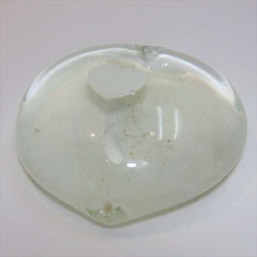 Vintage hand blown glass paperweight