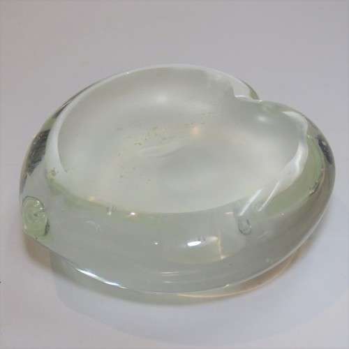 Vintage hand blown glass paperweight