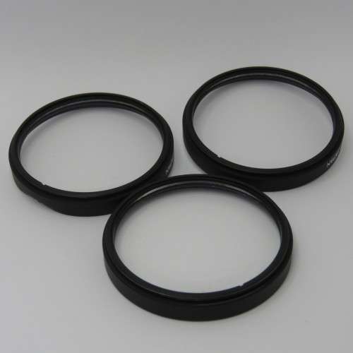 Hoya 49 mm lens filter set of 3