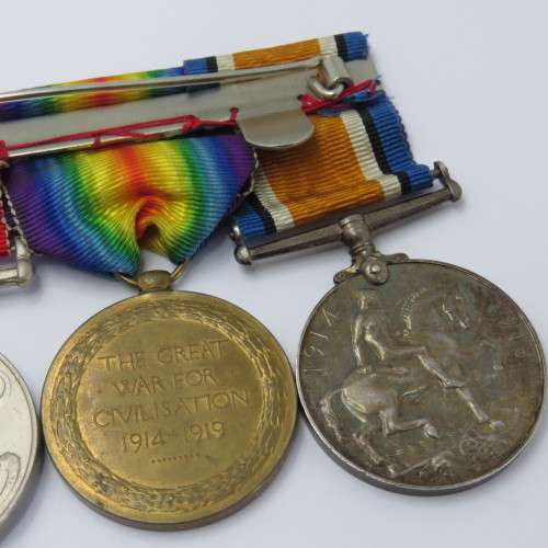 Set of WW1 and WW2 medals issued to 2nd Lieutenant J.C. Pope