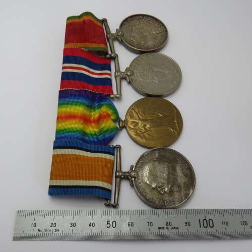 Set of WW1 and WW2 medals issued to 2nd Lieutenant J.C. Pope