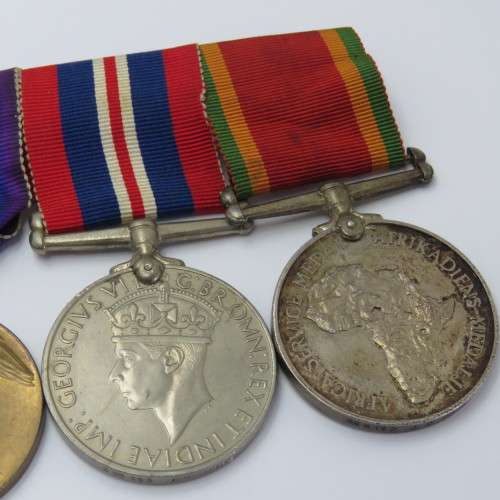 Set of WW1 and WW2 medals issued to 2nd Lieutenant J.C. Pope