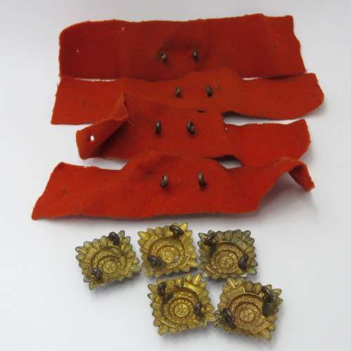 Lot of SA Army WW2 ranks and red bands