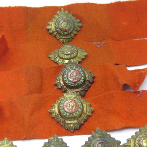Lot of SA Army WW2 ranks and red bands