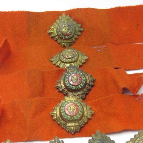 Lot of SA Army WW2 ranks and red bands