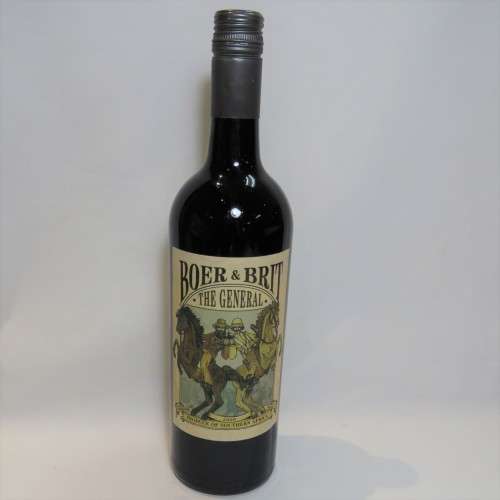 2009 Boer and Brit The General wine bottle collectors edition - Sealed