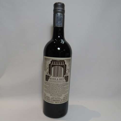 2009 Boer and Brit The General wine bottle collectors edition - Sealed