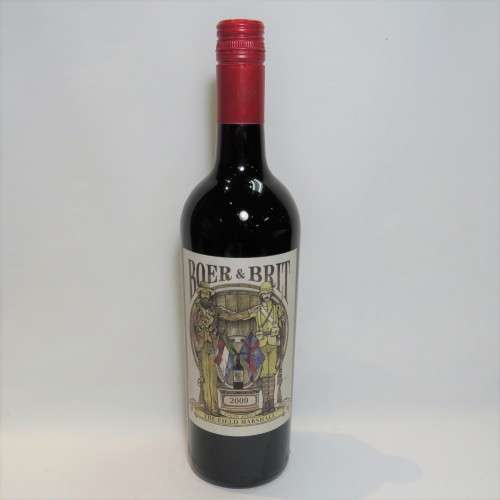 2009 Boer and Brit The Field Marshall wine bottle collectors edition - Sealed