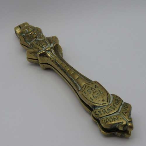 Vintage Stratford Upon Avon nutcracker - Brass