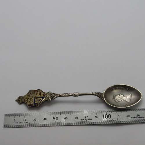 1953 Elizabeth II coronation EPNS spoon