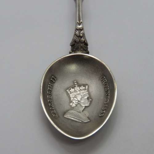 1953 Elizabeth II coronation EPNS spoon