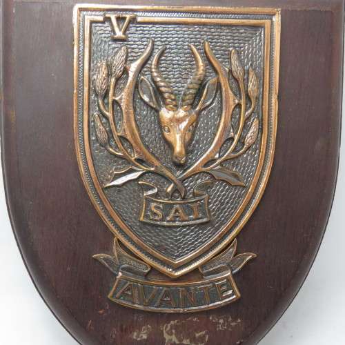 5 SA Infantry plaque