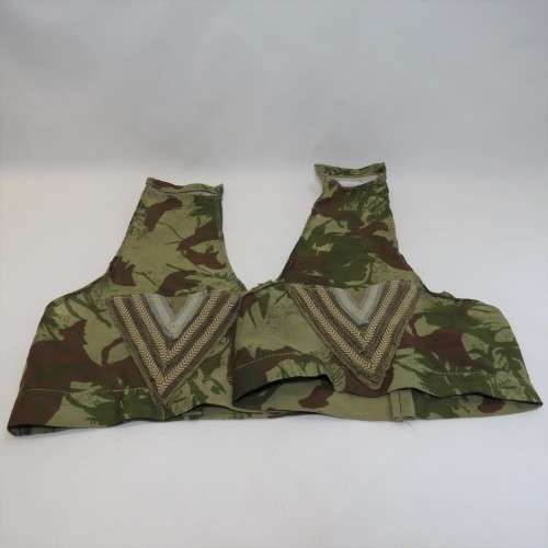 Pair of Homemade Sergeant Camo rank brassards