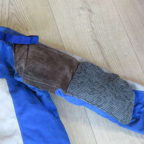 South African large caliber shooting jacket - Belonged to SADF Colonel Gert van Zyl - Sizes below