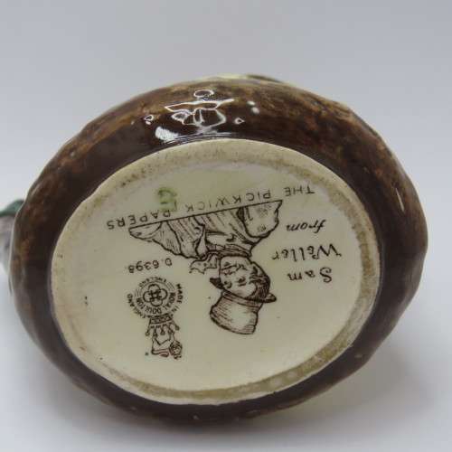 Royal Doulton milk jug - Sam Weller from the Pickwick papers