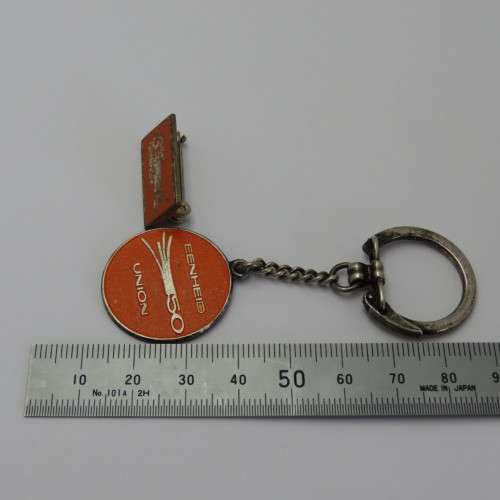 1960 Union of South Africa 50 Years badge and key holder