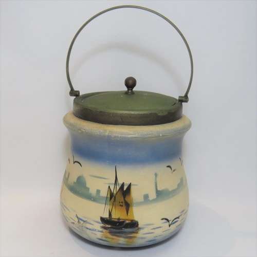 Vintage cookie jar made in England