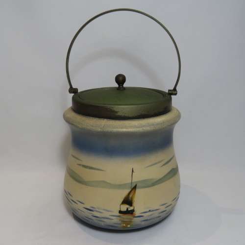 Vintage cookie jar made in England