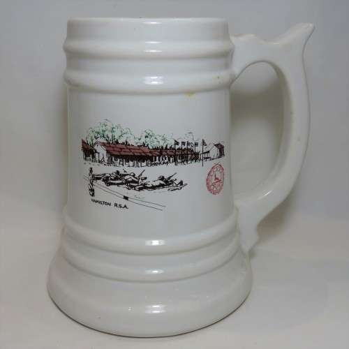 SA National Rifle Association Hamilton Shooting range farewell tankard - Large