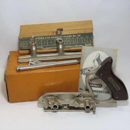 Vintage Stanley No.50 combination plane in box