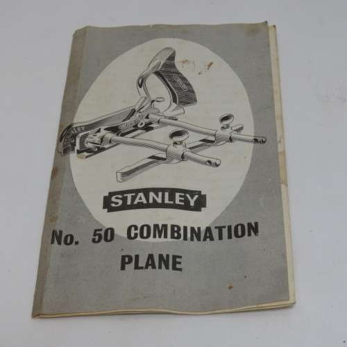 Vintage Stanley No.50 combination plane in box