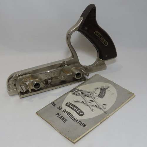 Vintage Stanley No.50 combination plane in box