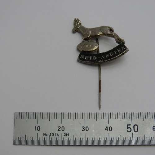 South Africa Springboks Rugby stick pin
